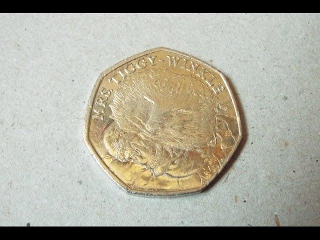 Mrs Tiggy-Winkle 50p Coin!