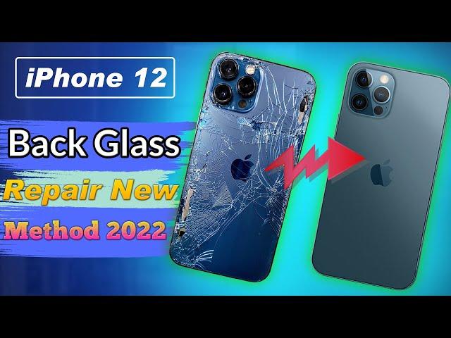 iPhone 12 Back Glass Repair New DETAILED Method 2022