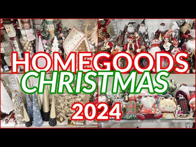 HOMEGOODS CHRISTMAS DECORATIONS 2024 SHOP WITH ME