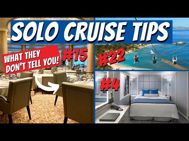 The 25 Solo Cruise Mistakes You Can't Afford to Make!