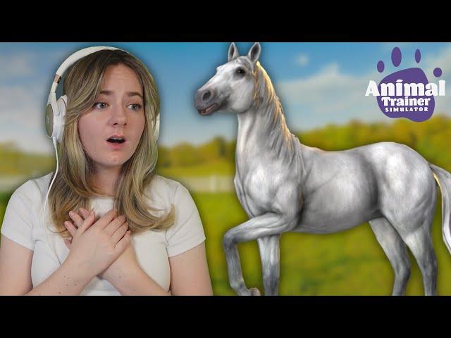 SAVING UNTRAINED HORSES - Animal Trainer Simulator | Pinehaven