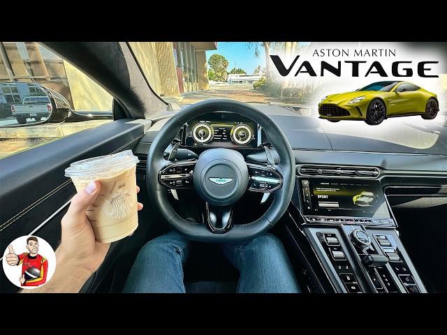 What It's Like to Live with a 2025 Aston Martin Vantage (POV)