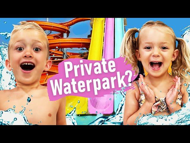 PRIVATE WATER PARK TO OURSELVES!!! | Magic Wish!