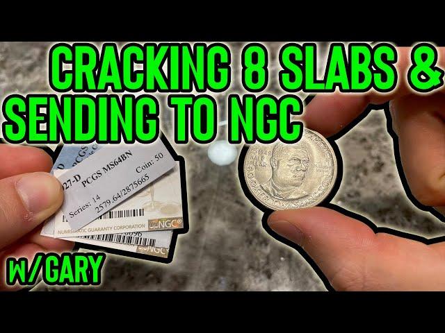 Huge Risks: Cracking Out PCGS & NGC Coins + Resubmitting For Upgrades With Gary From WorldClassCoins