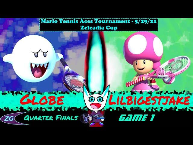 Zelcadia Cup Mario Tennis Aces Tournament - Winners Quarter Final, Game 1 - Lilbigestjake vs Globe