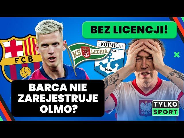 LECHIA I KOTWICA BEZ LICENCJI! BARCELONA NIE ZAREJESTRUJE OLMO? RUSZA TURNIEJ 4 SKOCZNI! TYLKO SPORT