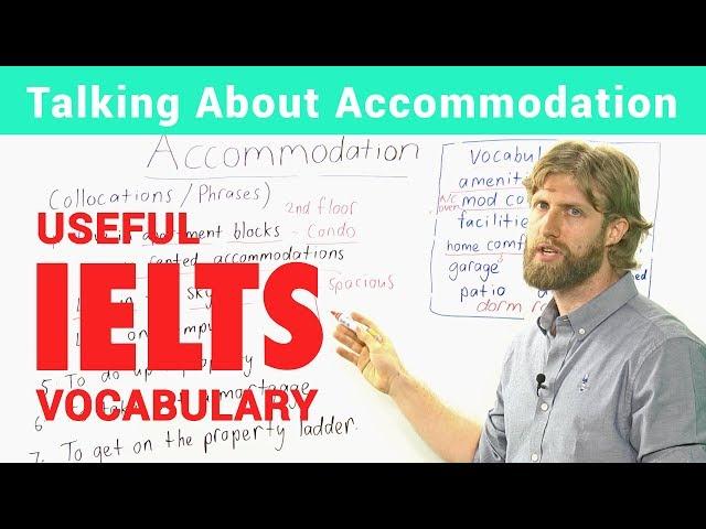 IELTS Speaking Vocabulary - Talking about accommodation