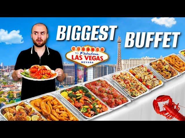 I went to the Biggest Buffet in Las Vegas