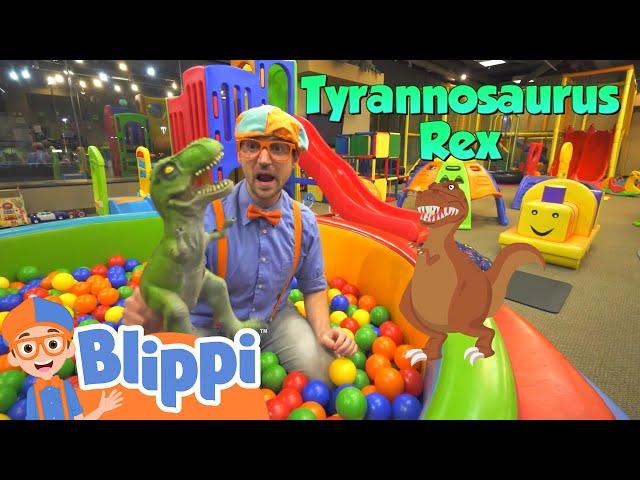 Blippi Visits an Indoor Playground | Learning Videos For Kids | Education Show For Toddlers