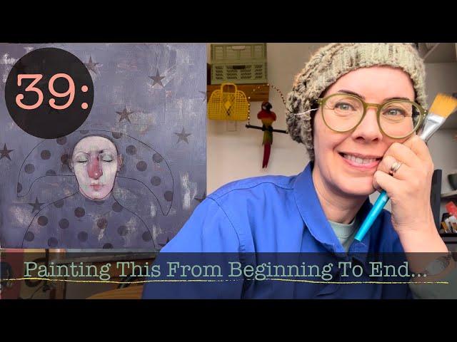 Vlog 39: Painting Progress From Beginning To End