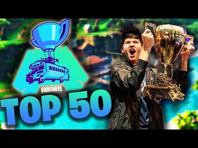 TOP 50 FORTNITE WORLD CUP MOST VIEWED CLIPS