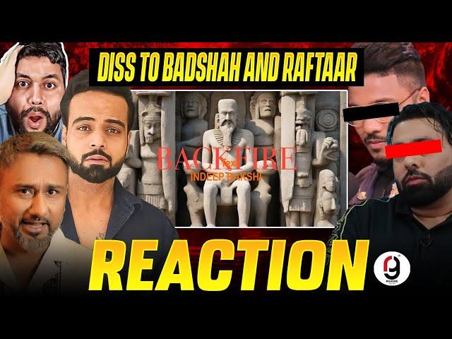 BACKFIRE - BAAWE - INDEEP BAKSHI || Jawaab | DISS TRACK BADSHAH VS YO YO HONEY SINGH ? | REACTION