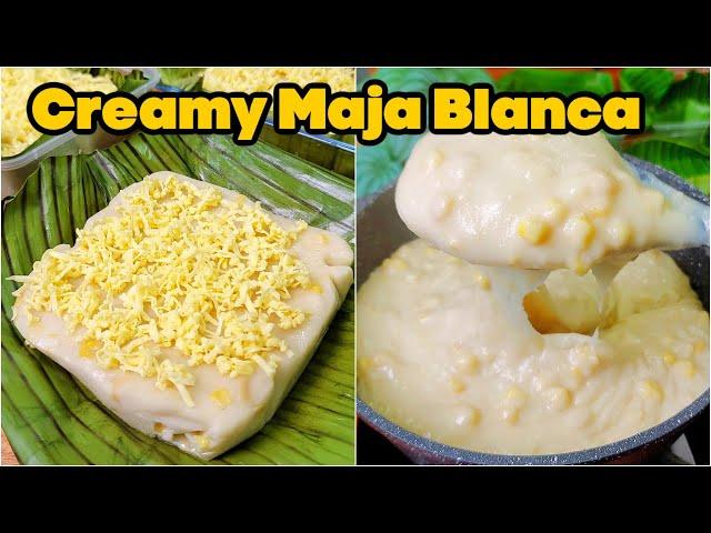 Creamy Maja Blanca | Iwas-palpak at creamy na Maja Blanca! Coconut Pudding Recipe