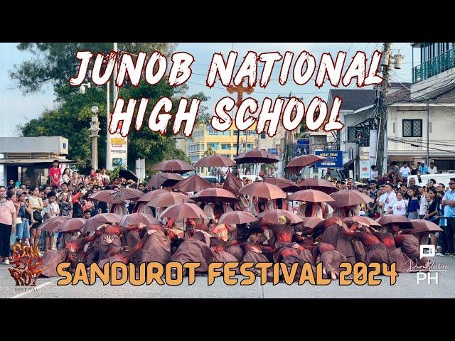 Contingent No. 13 - Junob National High School | 2ND PLACE Sandurot Festival 2024 Street dancing