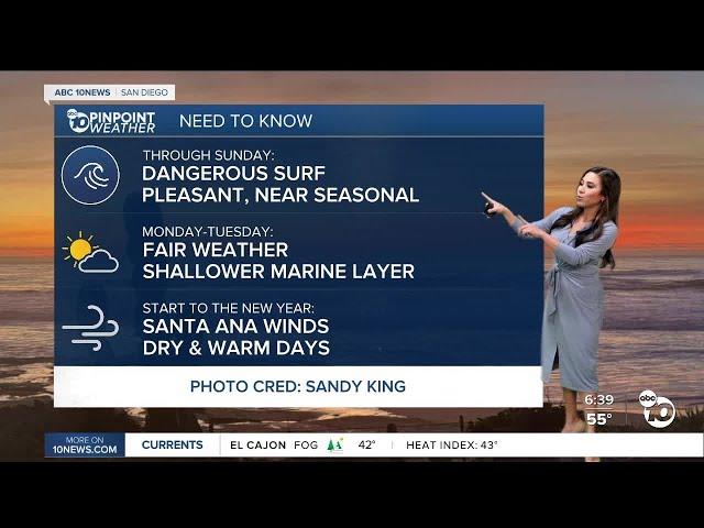 ABC 10News Pinpoint Weather with Meteorologist Vanessa Paz