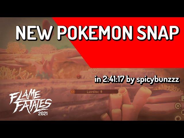 New Pokemon Snap by spicybunzzz in 2:41:17 - Flame Fatales 2021