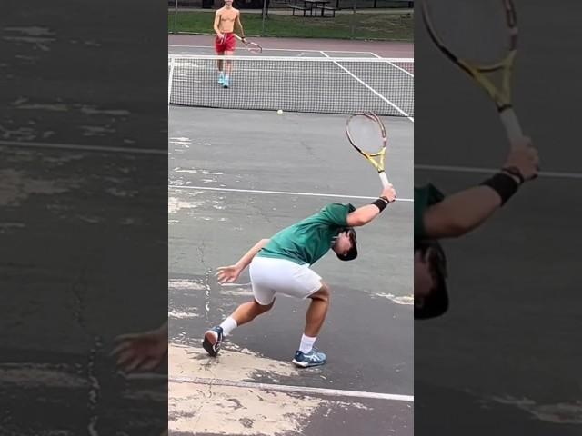 The unbreakable tennis racket  #shorts ￼