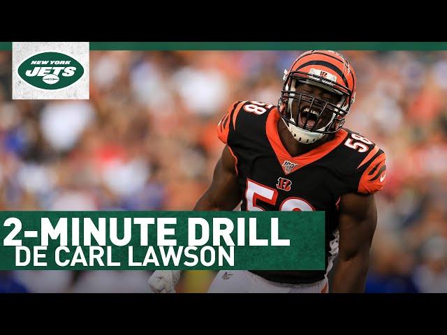 2-Minute Drill: Jets Add Edge Rusher Carl Lawson To Their Defense | New York Jets | NFL