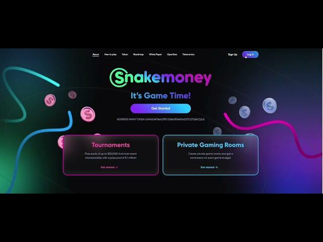 SnakeMoney Short #snakemoney #playtoearn #crypto #gaming #games #game #gameplay