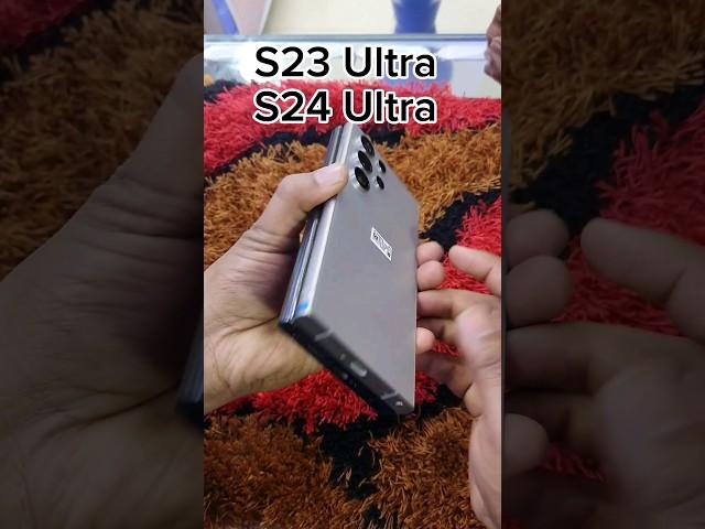 Samsung Galaxy S23 Ultra Vs S24 Ultra Body And Dimensions Test