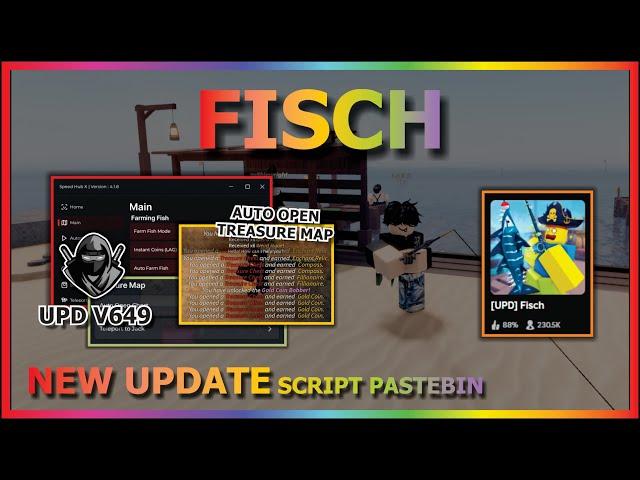 FISCH Script Pastebin 2024 AUTO FARM | INSTANT FISHING | AUTO TREASURE MAP | OPEN CHEST (BEST)