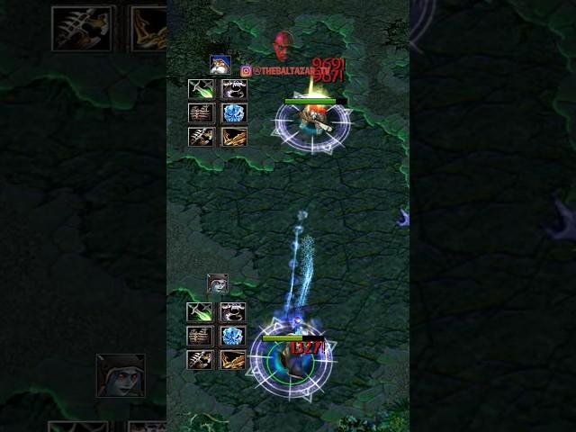 DOTA SNIPER vs DROW RANGER 1v1 FIGHT [FULL ITEMS]