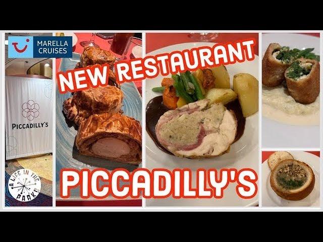 Piccadillys | Brand New Restaurant onboard Marella Cruises | Full Review of Both Menus | Worth it?