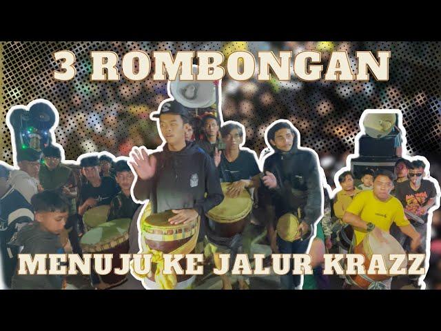 BEGINILAH SAAT TIGA ROMBONGAN MENUJU KE JALUR KRAZZ..!!! | FESTIVAL SAHUR UJUNGBERUNH