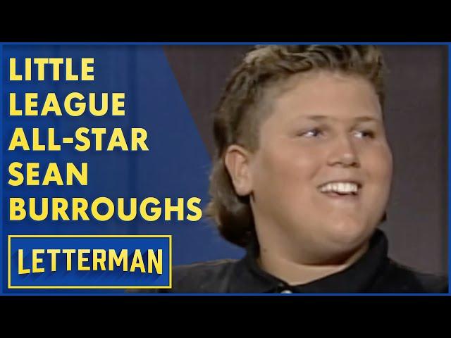 12-Year Old Little League All-Star Sean Burroughs | Letterman