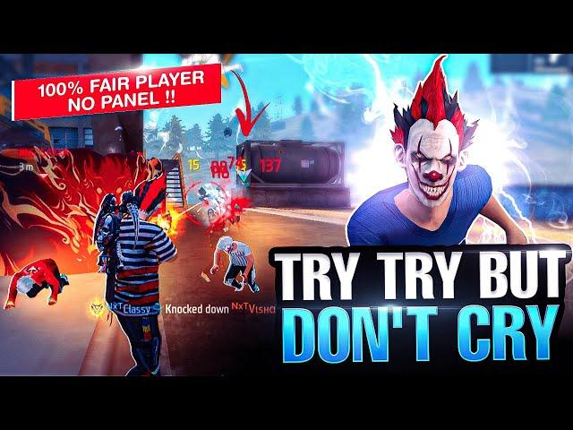 Finally !! I Stopped Using Panel  100% Fair Gameplay  Test Me When You Want  - GarenaFreeFire