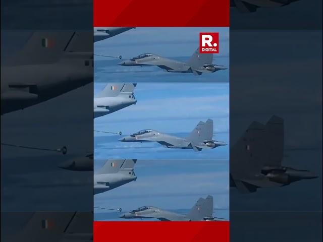 Indian Air Force's Majestic IL-78 Refuels Sukhoi 30 MKI Mid-Air | Video