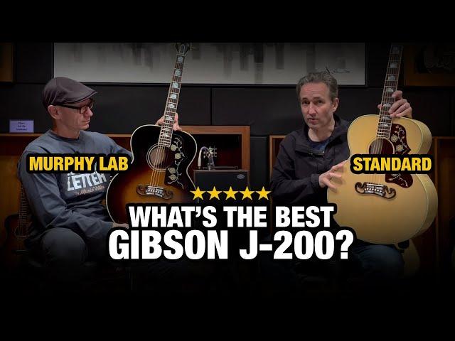 Gibson J-200 Murphy Lab vs Standard | What's the Difference?