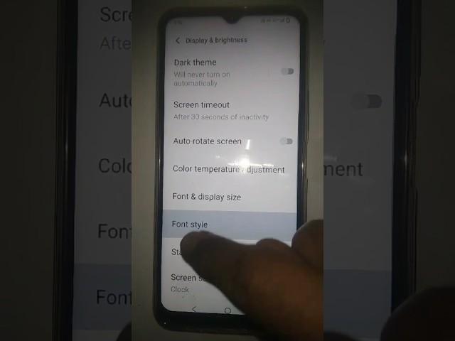 font style change kaise kare #vivot2x5g #vivo #youtubeshorts