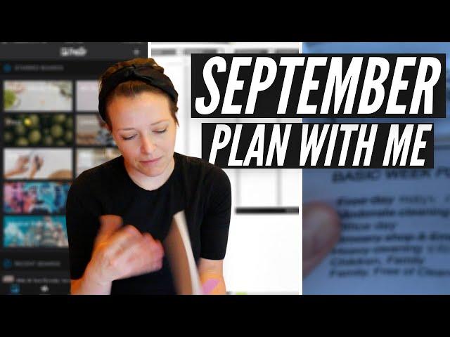 Plan With Me September 2020 | Passion Planner (Functional Planning)