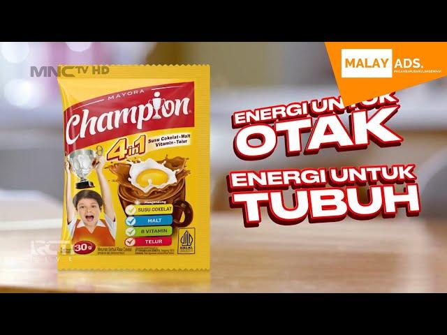 Mayora Champion - Energi Untuk Otak, Energi Untuk Tubuh (Anak Susah Hafal) 2024-25 15s