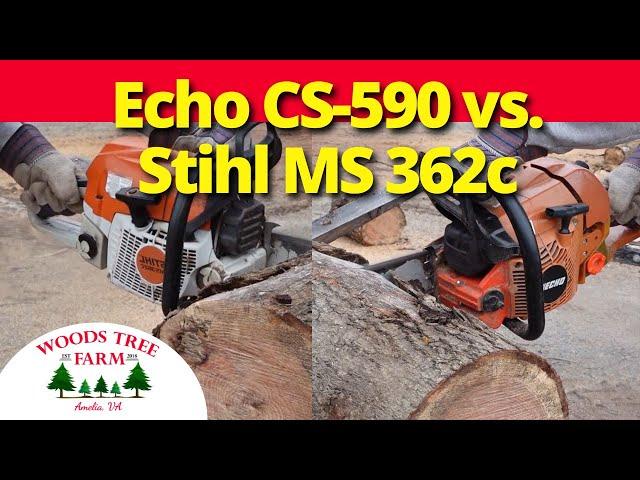 Chainsaw Comparison Echo CS-590 vs Stihl MS 362C