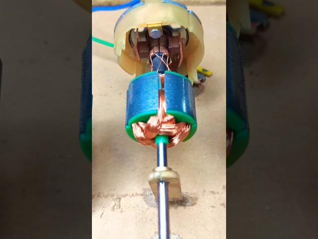 Open Dc Motor • Magnet Test | #dcmotor #tech #experiment #motor #youtubeshorts