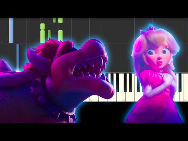 Peaches / Bowser (Jack Black) Piano Tutorial