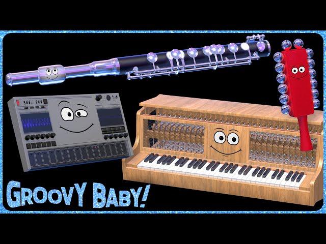 "Nutcracker Christmas!" – NEW Baby Sensory Music Video – Dancing Instruments Play Tchaikovsky Medley