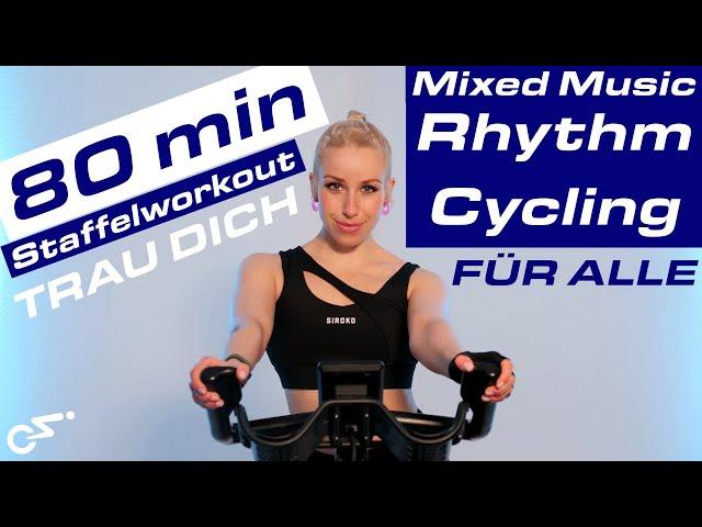 TRAU DICH - 80 Min Staffelworkout - Mixed Music Rhythm Cycling für ALLE