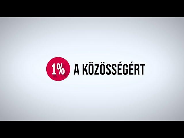 1% - A KÖZÖSSÉGÉRT