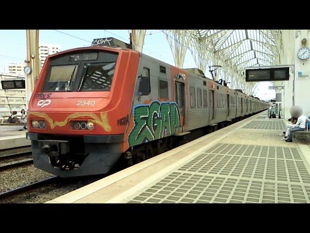 CP Linha Sintra - Viagem numa CP 2300 (Sintra - Oriente) - CP Sintra Line - Trip on CP 2300 [HD VP9]