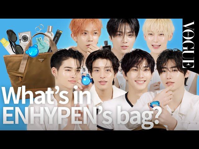 [ENG SUB] What's In My Bag with ENHYPEN