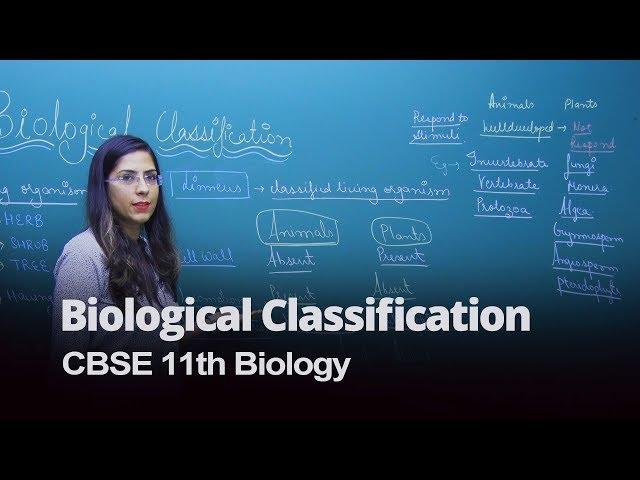 Biological Classification, CBSE 11th Biology in English | Misostudy