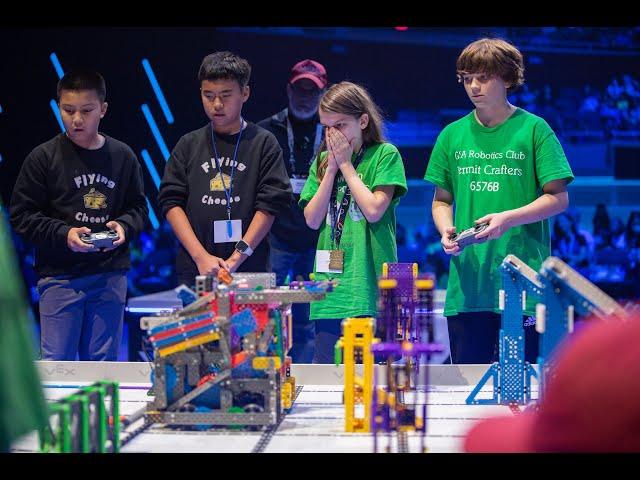 2023 VEX IQ World Championship Final 10 | Flying Cheese & Kermit Crafters