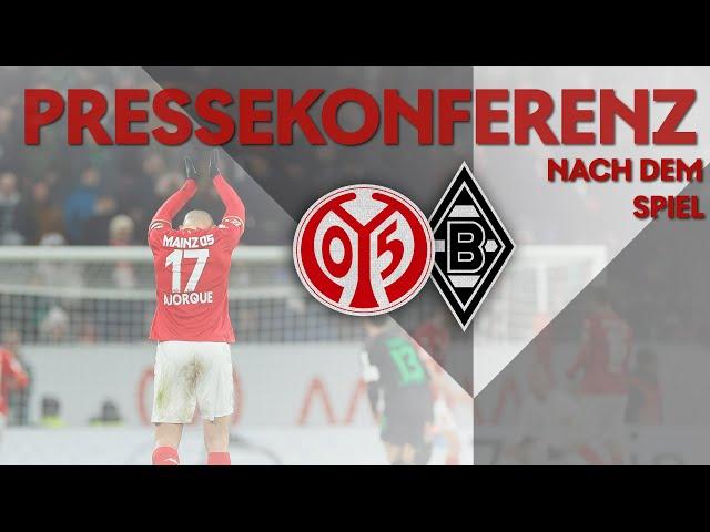 Die PK nach dem Spiel gegen Gladbach | #05ertv | #M05BMG | Saison 2022/23