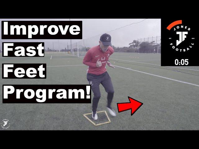 GET FASTER FEET IN 7 DAYS WITH THESE DRILLS | Joner football