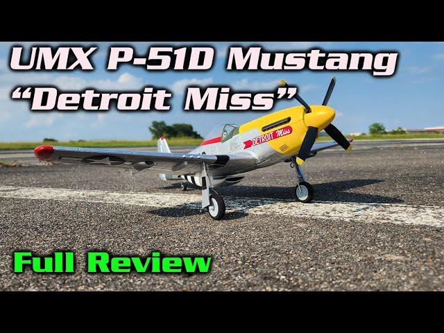 Pony that Punches Up - UMX P-51 Mustang “Detroit Miss” | HobbyView