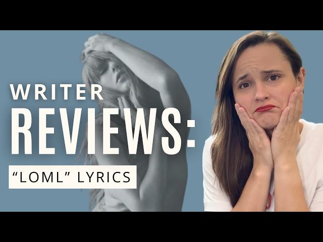 A MASTERCLASS on infusing emotion into your writing (writer breaks down loml lyrics)