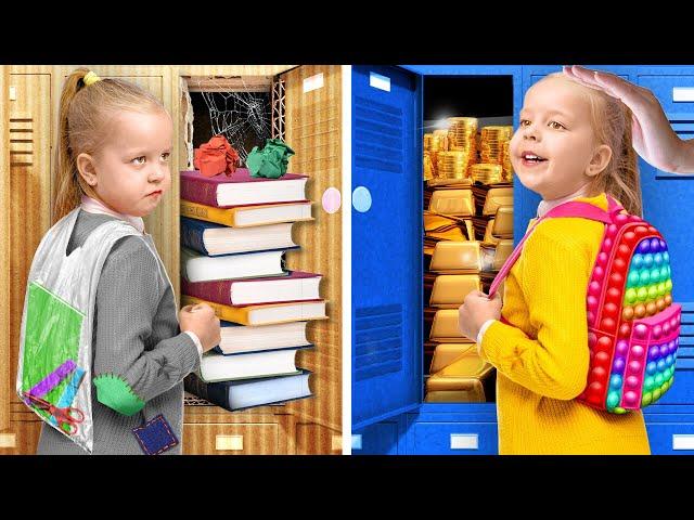 SCHOOL HACKS FOR SMART PARENTS || HOW TO MAKE YOUR KIDS HAPPY